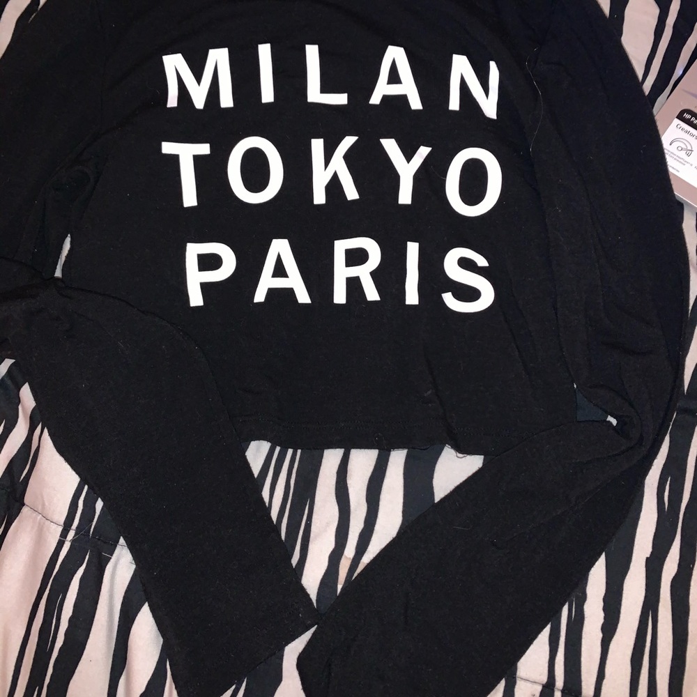 Forever 21 cropped long sleeve